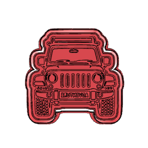 Safari Jeep Cookie Cutter