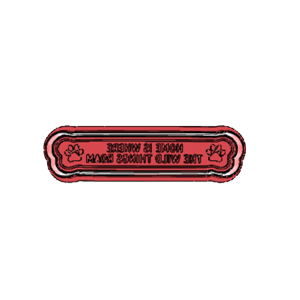 Home is Where the Wild Things Roam Banner Cutter
