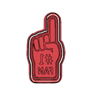 Foam Hand Cookie Cutter