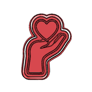 Heart Hand Cookie Cutter