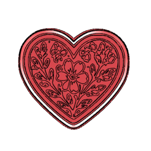Fynbos Heart Cookie Cutter