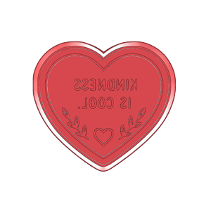 Kindness is Cool Cookie Cutter