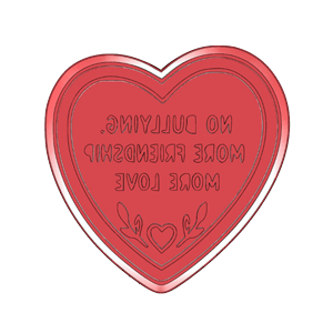 No Bullying Cookie Cutter
