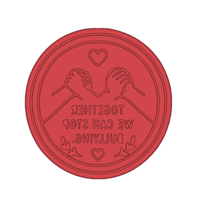 Together Stop Bullying Cookie Cutter