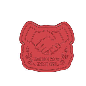Work Together Cookie Cutter