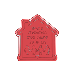Community Starts With Us Cookie Cutter