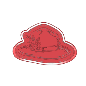 Safari Hat Cookie Cutter