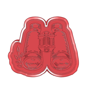 Binoculars Cookie Cutter