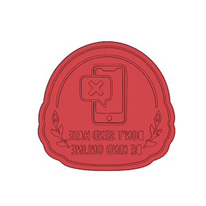 Be Kind Online Cookie Cutter