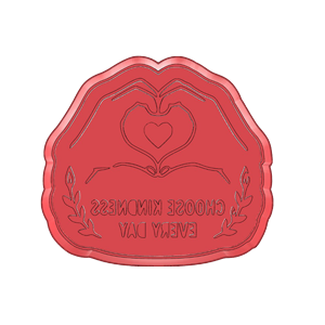Kindness Every Day Cookie Cutter