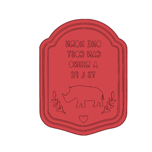 Cost a Life Cookie Cutter