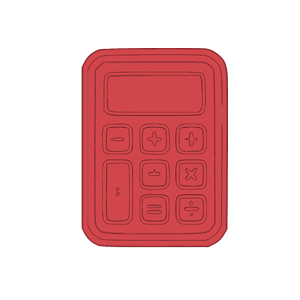 Calculator Cookie Cutter