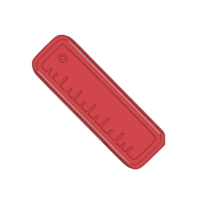 Ruler Cookie Cutter