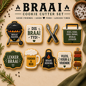 Braai Cookie Cutters