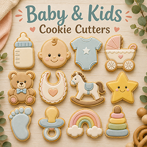Baby and Kids Cookie Cutters