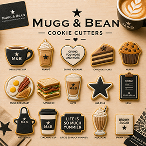 Mugg & Bean Cookie Cutters