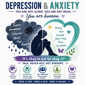 Depression and Anxiety Awareness Cookie Cutters