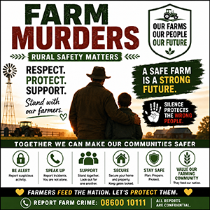 Farm Murders Awareness Cookie Cutters