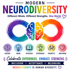Modern Neurodiversity Cookie Cutters