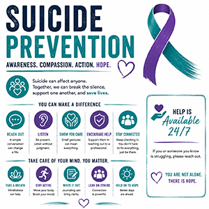 Suicide Prevention Cookie Cutters
