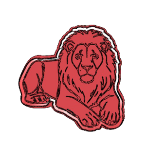 Standing Lion Cookie Cutter