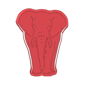 Elephant Cookie Cutter