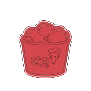 Chicken Licken Cookie Cutter