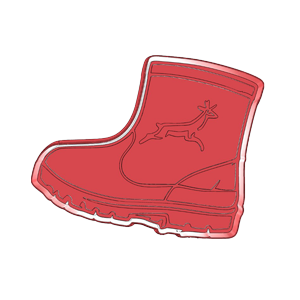 Rugby Boots Cookie Cutter