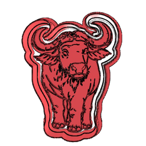Big 5 Buffalo Cookie Cutter
