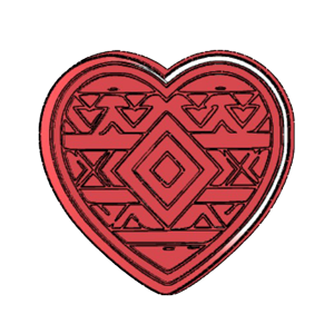 Mzanzi Heart Cookie Cutter