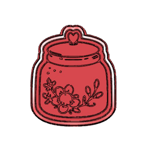 Jar Cookie Cutter