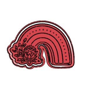 Protea Rainbow Arch Cookie Cutter
