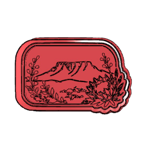 Table Mountain Cookie Cutter