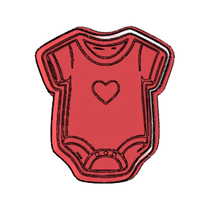 Baby Onesie Cookie Cutter
