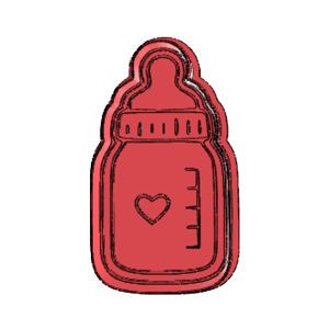 Baby Bottle Cookie Cutter