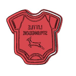 Little Springbok Babygrow Cookie Cutter