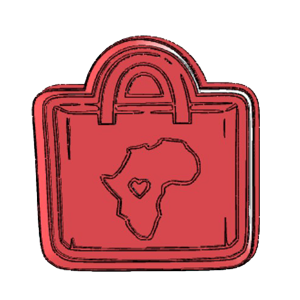 Africa Shopping Bag Cookie Cutter