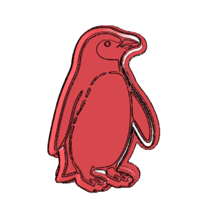 Penguin Cookie Cutter