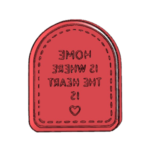 Home Is Where The Heart Is Cookie Cutter