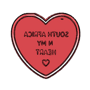 South Africa is my Heart Cookie Cutter