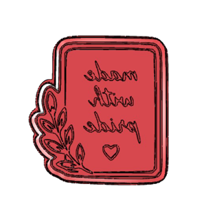 Made with Pride Cookie Cutter