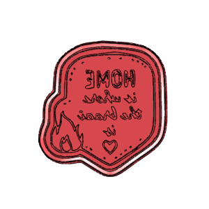 Home Sweet Home Tag Cookie Cutter