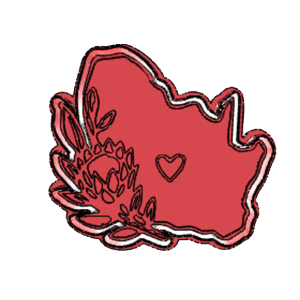 Protea Map of Africa Cookie Cutter