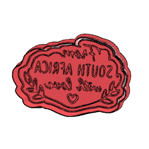 South Africa Welcome Plaque Cookie Cutter