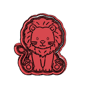 Safari Lion Cookie Cutter