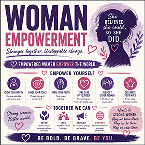Woman Empowerment Cookie Cutters