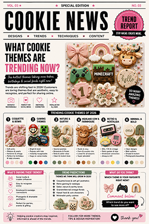 what cookie themes are trending now