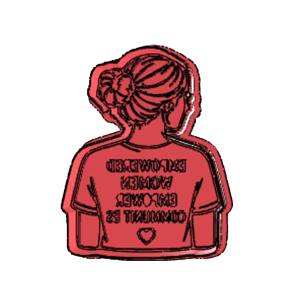 Empowered Woman Cookie Cutter