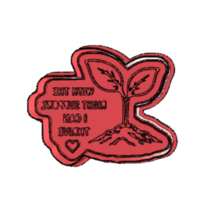 I Can Thrive Cookie Cutter