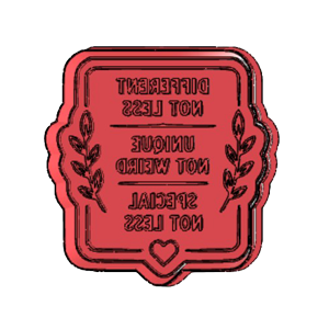 Not Less Cookie Cutter